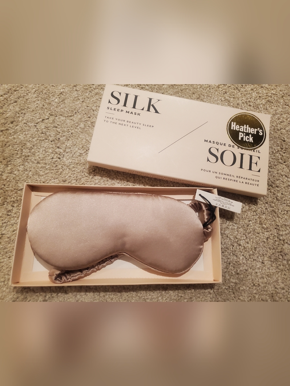 Silk Sleep Mask Love & Lore Brand